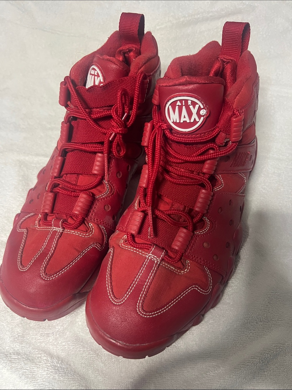 Nike Air Max CB34 Barkley air max High-Top Sneakers — Red
